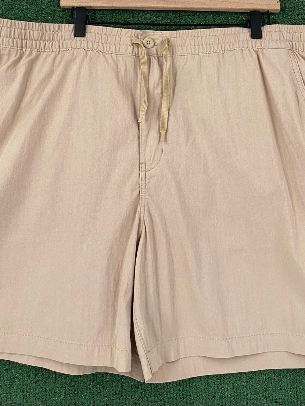 Patagonia Nomader Volley Oar Tan Cotton Blend Shorts Men's Size 2XL